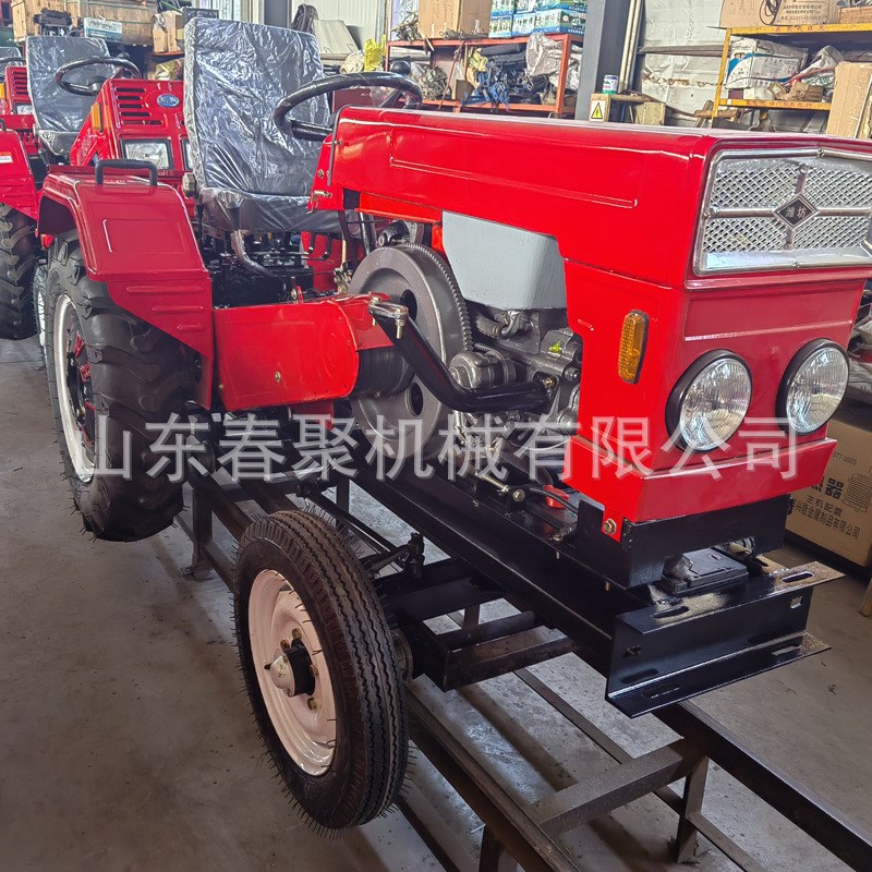 两驱小型田园管理机 果园大棚机 单缸拖拉机 四驱柴油四轮拖拉机