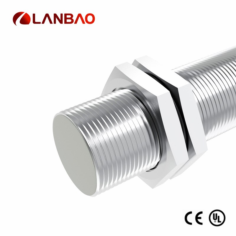 兰宝传感器LR18XBF05DNO-E2 NPN直流三线5mm防水 电感接近开关