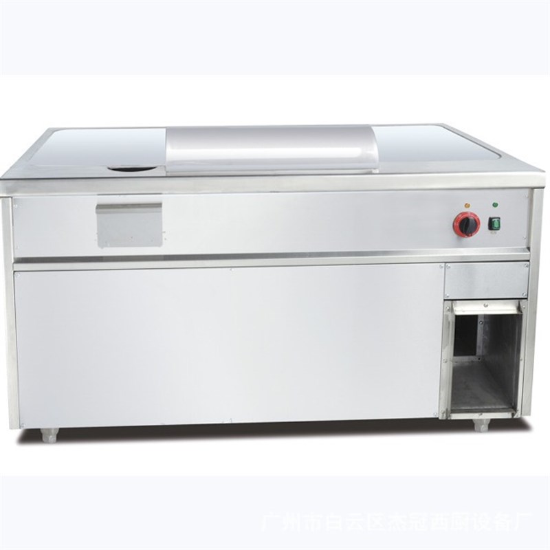 杰冠EG-68A电铁板烧 厨房铁板烧 日式铁板烧 带抽风铁板烧 扒炉