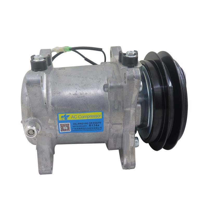 庆铃600P大车货车卡车汽车空调压缩机总成离合器散热网蒸发器