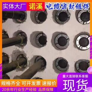 电缆密封模块穿墙隔离密封封堵工业变径模块管廊橡胶密封组件电力
