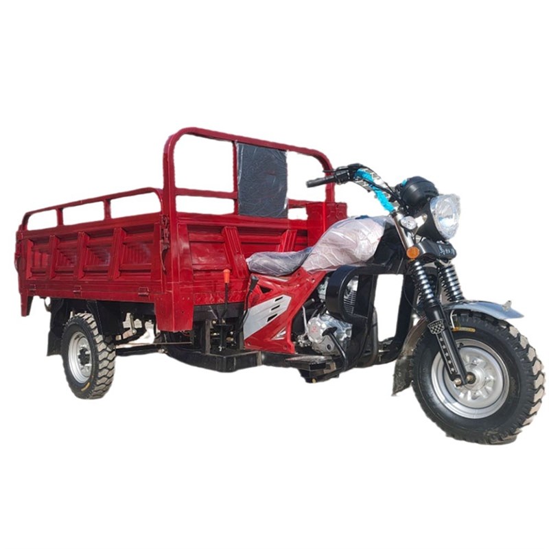 燃油摩托三轮车 农用代步汽油运输自卸车 Motorcycle tricycle