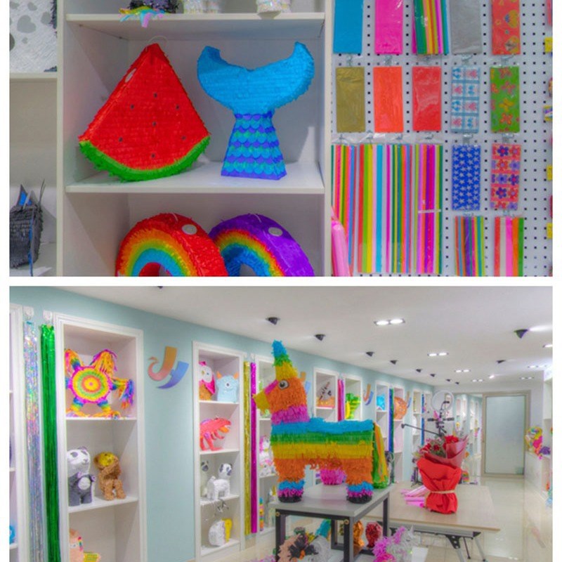 工厂直供皮纳塔游戏聚会装饰白云道具派对拉花数字派福皮纳塔定制