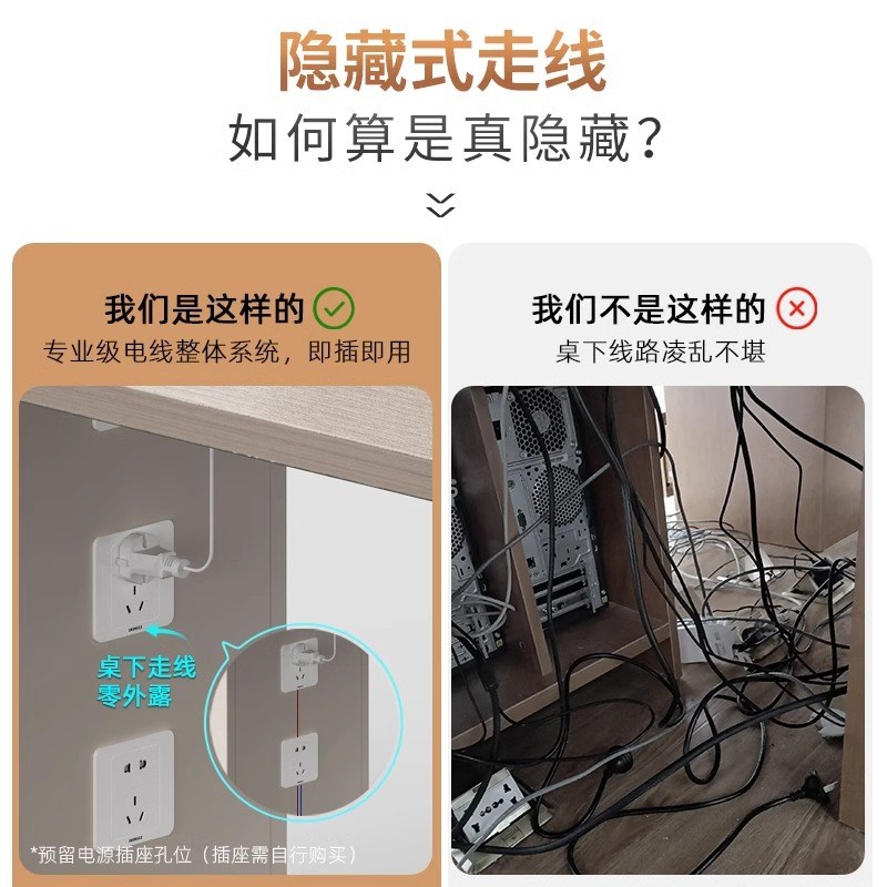 职员办公桌椅组合4/6人位办公室电脑桌工位家具现代简约屏风卡座