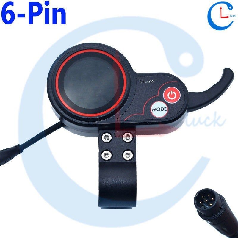 电动滑板车液晶调速仪表TF100显示屏幕加速器希洛普开关油门码表