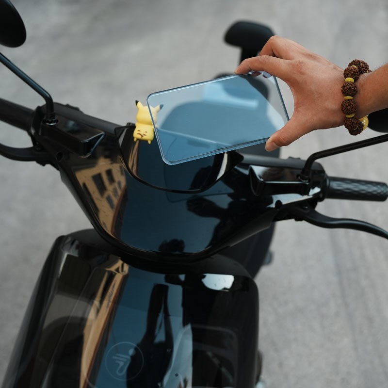 适配九/号电动车F2Z110/MZ/CZ90/C80c85c仪表盖防水盖屏幕保护盖