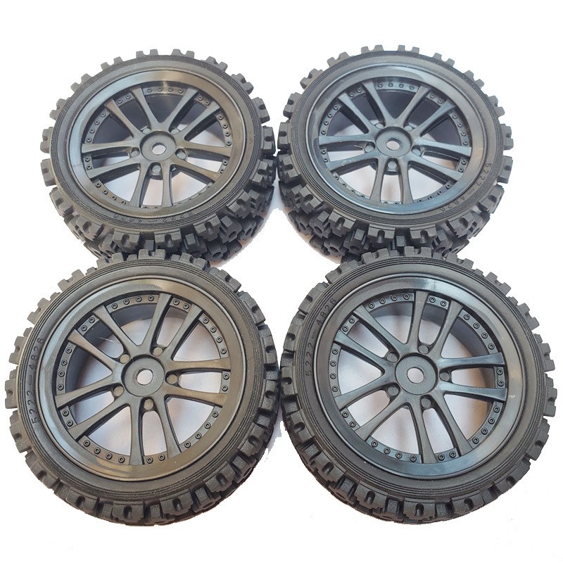 【DgLiLo】RC遥控车 竞速跑街越野 拉力车菠萝胎皮 尼龙轮毂