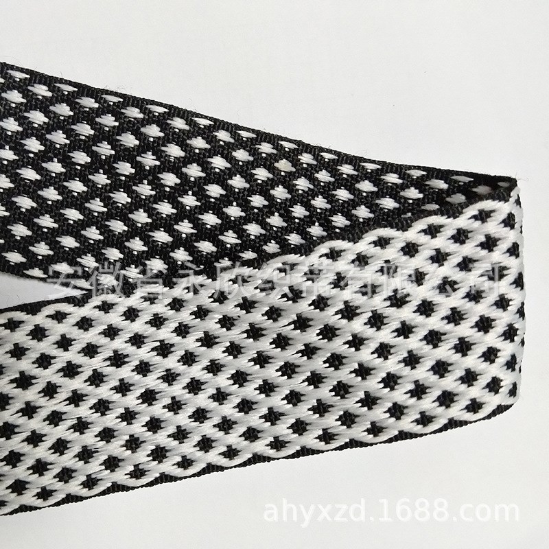 包边条3D网格包边带涤纶丝4.3CM宽席梦思包边床垫包边带织带