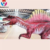 厂家直销仿真机械恐龙模型 饰摆件 景区商场装 会动会叫 电动棘龙