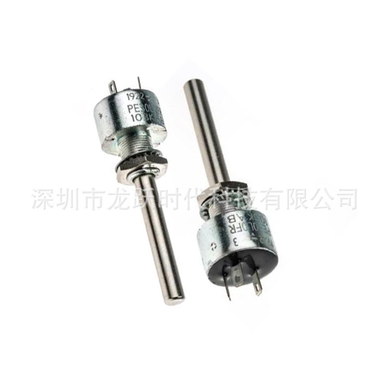 Vishay密封3W(瓦)IP67防护可调电位计电阻器10K PE30L0FR103KAB