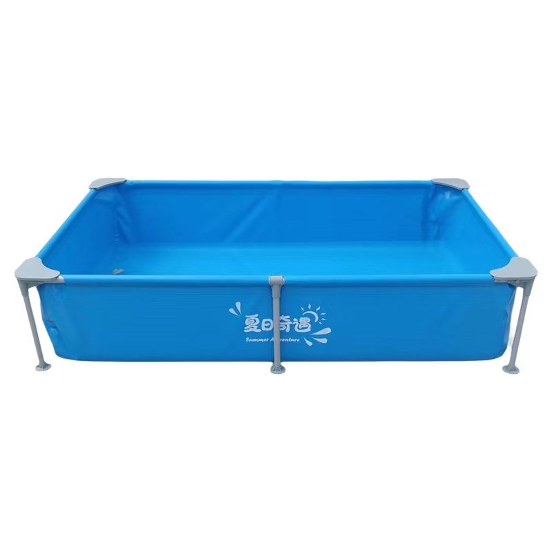 支架游泳池 加厚长方形管架戏水池大型支架儿童家庭游泳池