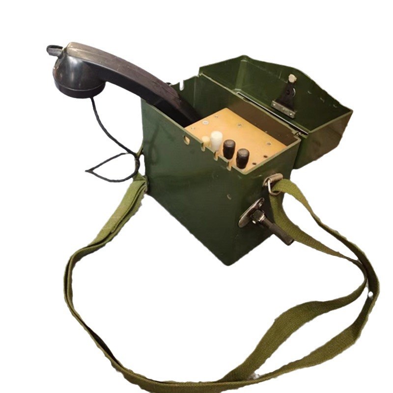 65-1型手摇隧道矿井训练野外通信铁路通话HCX-3型磁石电话机