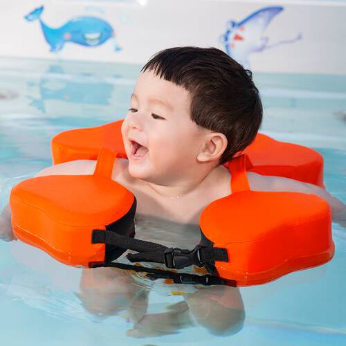 速发免充气婴儿童游泳圈宝宝腋下学游泳装备初学者脖圈新生浮圈