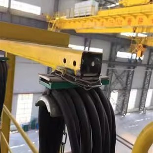 C40电缆滑车吊滑轮镀锌C型钢导轨耦合接头 轨道滑轨方管接头