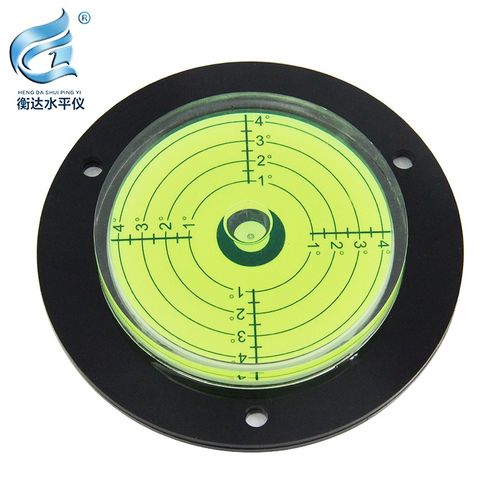 塑料法兰水平仪便携式高精度水平气泡110吊车水准仪水准泡水平珠