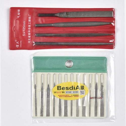 气动锉刀往复锉刀头AF5电动搓刀6mm粗齿扁平圆挫强力打磨工具配件