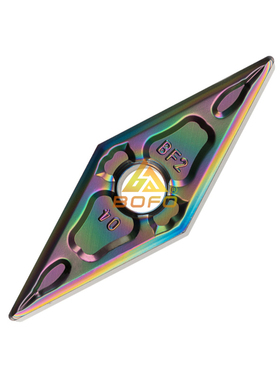 自贡淬火钢数控刀片VNMG160404/160408-BF2 AP105七彩高硬料刀粒