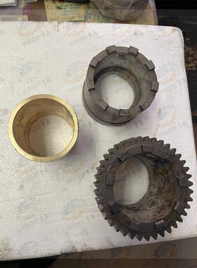 沈阳中捷T68 T611镗床主轴传动结合器齿轮2807 结合器套2794 铜套