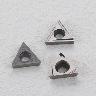 数控陶瓷刀片TCMT09/110204-MT铸铁钢件外圆机夹刀内孔单面小刀头