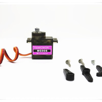 MG90S 9克金属齿轮舵机90 360度云台舵机 机器人舵机