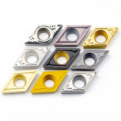 数控刀具内孔外圆车床刀杆车刀片DCMT11钨钢刀粒刀头进口合金刀片