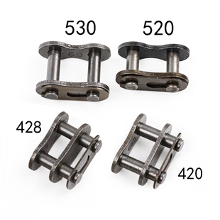 机车链扣 链条扣428/420HV/520/530HV加厚油封链条接头链扣链锁