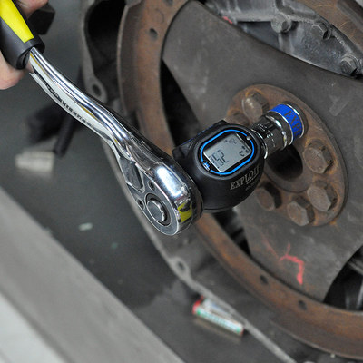 开拓 台湾制造高精度数显扭力扳手扭力计 力矩扳手火花塞公斤扳手