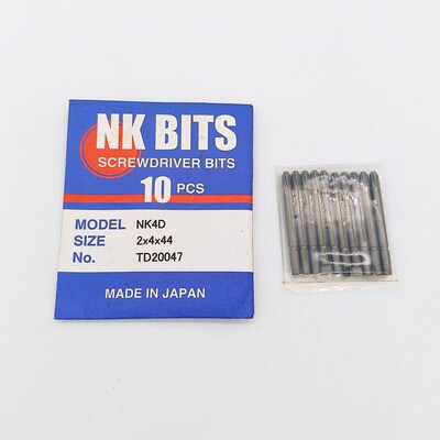 日本日东工器原装NK日东批头NK4D 2X4X44 TD20047电动螺丝刀头