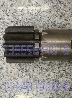 沈阳机床配件 CW61100BCW61125B溜板箱齿轮轴6613长度433