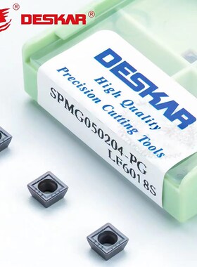 戴斯卡U钻刀片 SPMG050204-PG LF6018S 060204 07T308 09 11 14