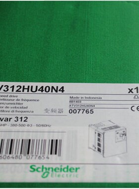 全新原装 施耐德变频器 ATV312HU40N4 三相AC380V 4KW