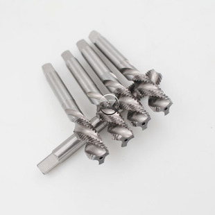 左牙螺旋丝锥M12 机用丝锥丝攻M3M4M5 反螺旋槽刀具M6M8M10