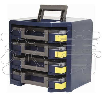 德国原装进口RAACO BOXXSER 手提箱配有分类工具盒