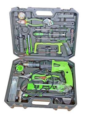 【货号07672】skT轻型420W电锤塑料盒至尊版 扳手轻微生锈不影响