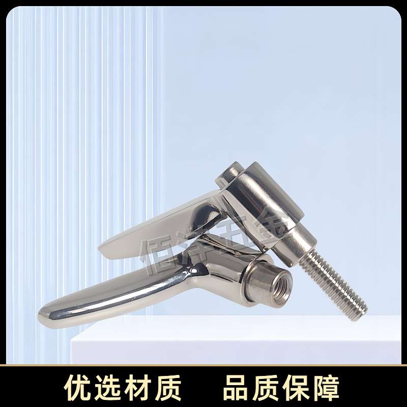 全304不锈钢抛光可调位紧定手柄螺丝L型固定把手SCLDF/SCLDM4M5M6