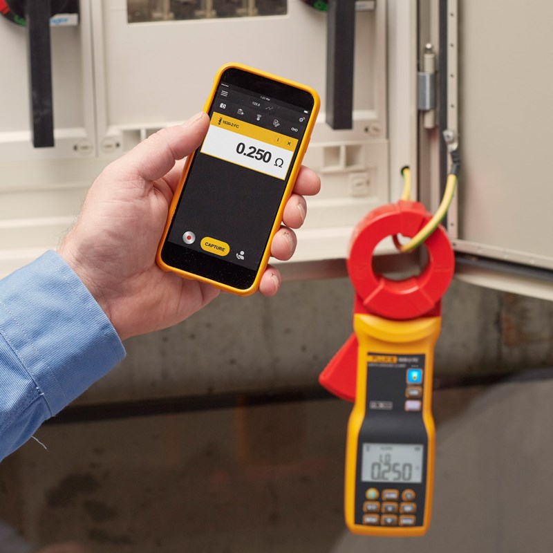 FLUKE福禄克F1630-2/FC钳形接地电阻测试仪 接地电阻钳型测试仪