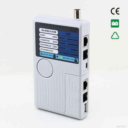 精明鼠NF-3468四合一测线仪器BNC电话USB网线多功能测试仪4合1