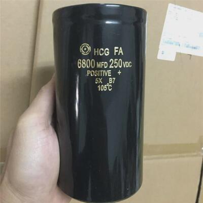 全新250V3300UF 4700uf 日立电解电容6800MFD200VDC 现货可直拍