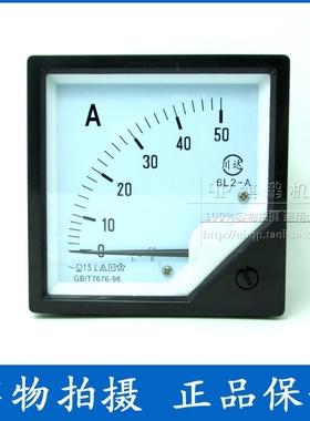 6L2型指针式交流电流表6L2-A 5A 10A 15A 20A 25A 30A 50A
