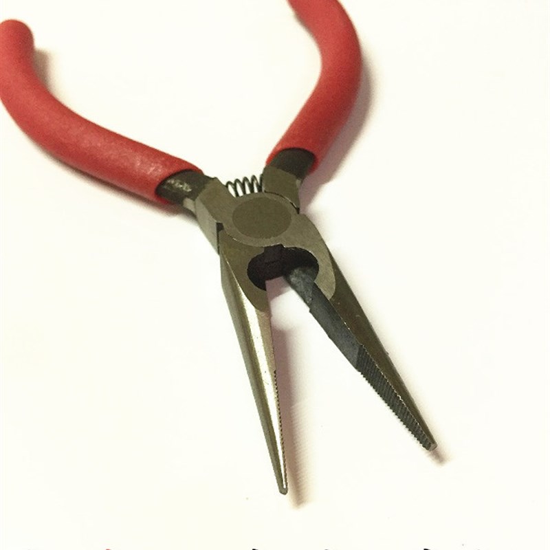 包邮 加工制作剪钳5寸尖嘴钳 斜口钳尖咀钳子工具 模型夹线尖咀钱