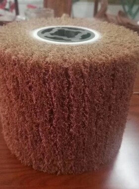拉丝轮不锈钢专用百洁布抛光轮纤维轮金属铝打磨镜面抛光拉丝机轮