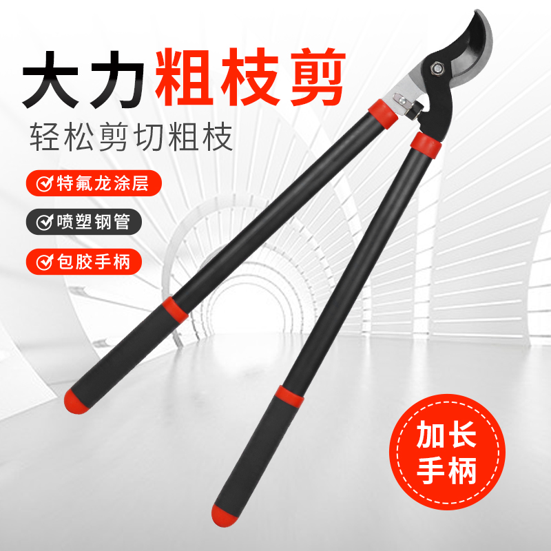 长柄修枝剪树枝剪刀园艺大剪果树修枝修剪树枝园林剪刀强力粗枝剪