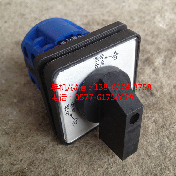 万能转换开关 LW38D-164Q/4.4/2 (4档 2定位 2复位 2节)