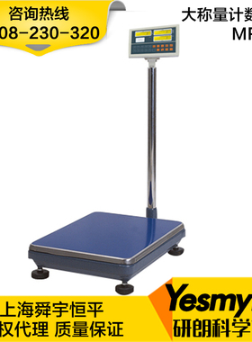 上海恒平 MP100KC-1大称量计数天平 落地式计数秤 100kg/1g电子秤