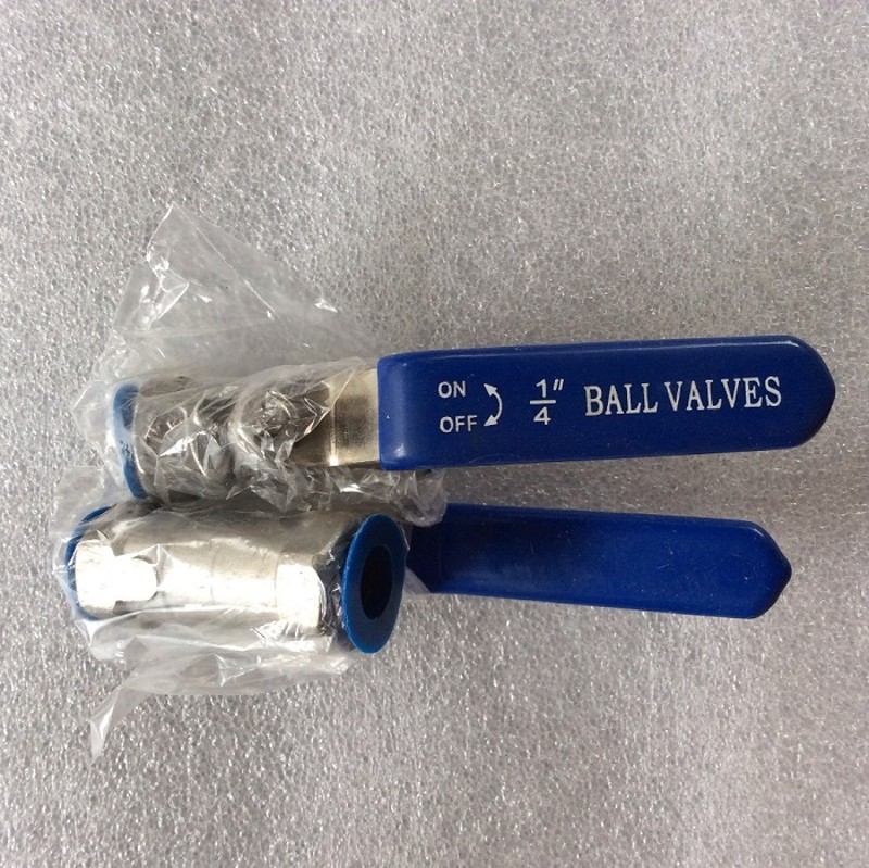 正宗304不锈钢球阀 一片式 内螺纹阀门4分 6分 1寸-2寸 DN15 DN25