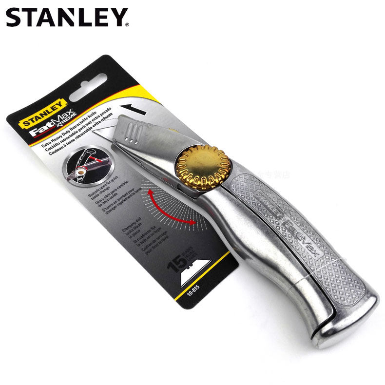 美国史丹利厂家直销FatMax Xtreme可伸缩重型割刀10-815-22美工刀