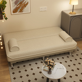 折叠两用沙发床小户型客厅可拆洗布艺沙发简约现代多功能简易沙发