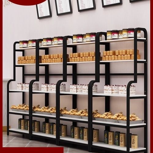 厂家直销蛋糕边柜展示架坚固大容量面包展示柜中岛柜烘焙店环保