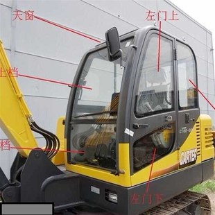 8B挖掘机挡风前后左右玻璃 山东卡特重工60