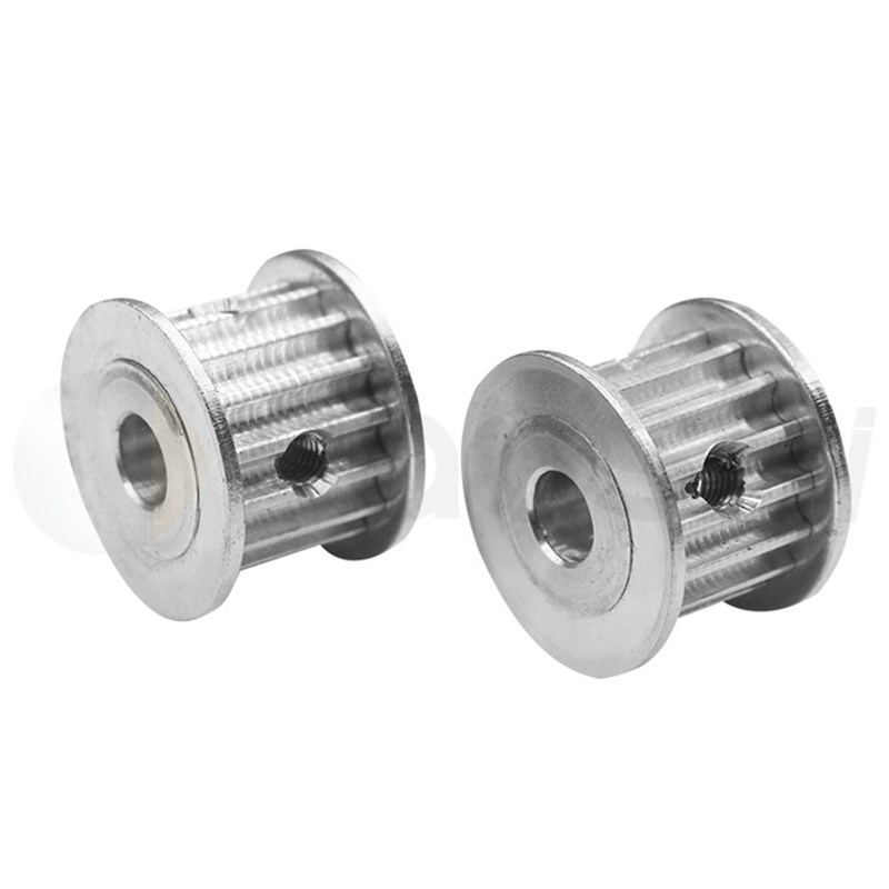 HTD5M同步带轮15齿 孔径8mm 齿宽16mm 2螺丝